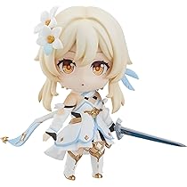 原神　ねんどろいど　旅人(空、蛍) Amazon.co.jp: ねんどろいど 原神 旅人（蛍） 10cm 可動